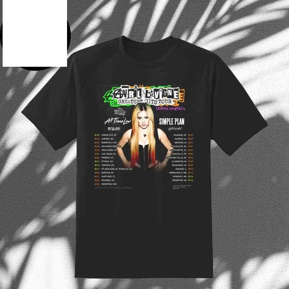 Avril Lavigne Greatest Hits Tour Date 2024 North America Classic T-Shirt